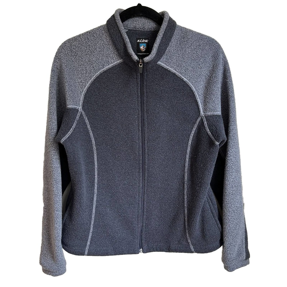 Kuhl Full Zip Alpaca Fleece Sz: Women L Sweater Long Sleeve Outdoor Activewear